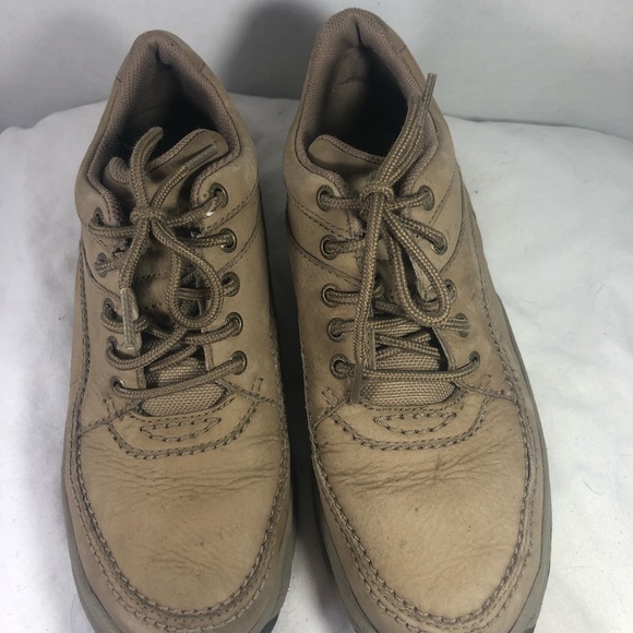 Men's Rockport Prowalker Size 8 Tan Leather - Picture 2 of 5